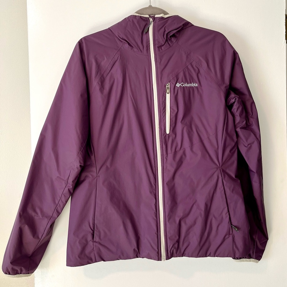 Columbia Purple Windbreaker